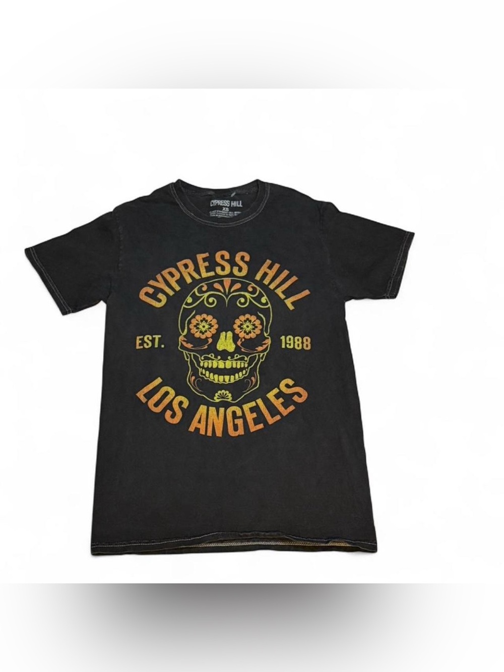 Cypress Hill Los Angeles Black short sleeve Graphic Tee